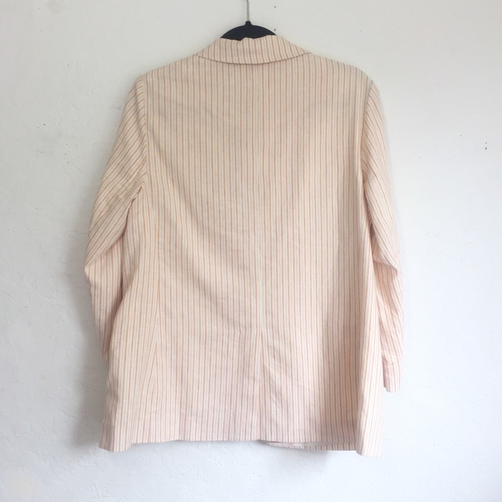 Ted Baker ALTAA Striped Linen Blend Blazer… - Picture 8 of 13